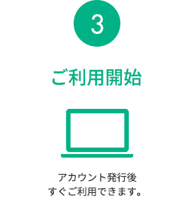 ご利用開始